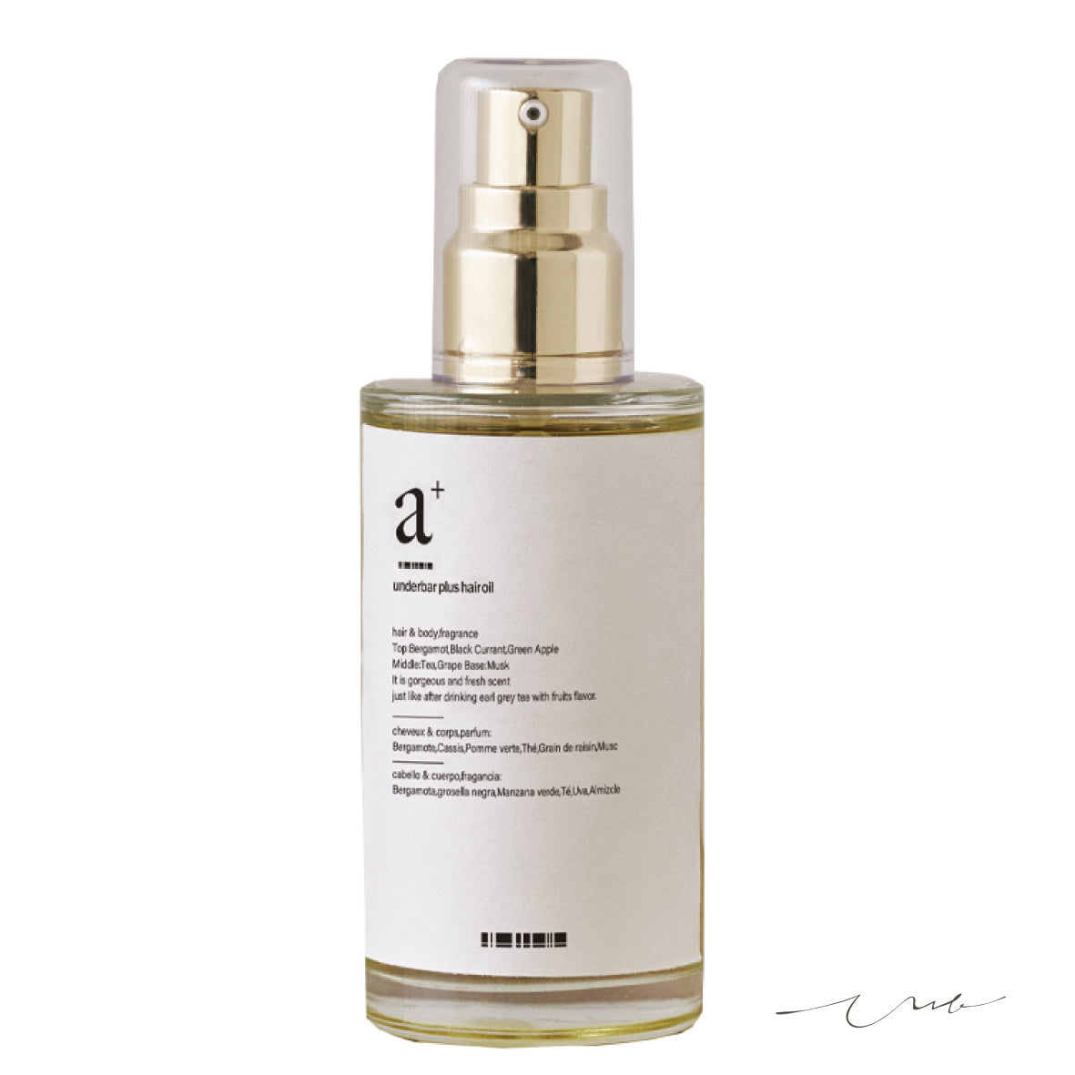 underbar plus hair oil<ヘア&ボディオイル>
